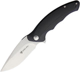 Steel Will F62-10 Black Avior Linerlock D2 Folding Knife 6210