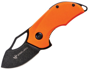 Steel Will Kobold Linerlock Orange Folding Knife 6622