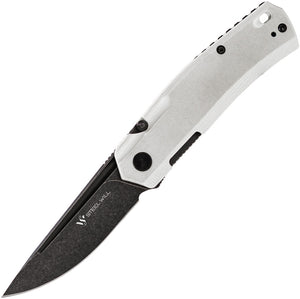 Steel Will Fjord F71 Linerlock White G10 Folding D2 Steel Pocket Knife F7121  -On Sale