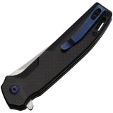 Summit Gear Linerlock Black G10 Folding Stainless Pocket Knife 001BLK