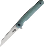 Summit Gear Linerlock Jade G10 Folding Stainless Pocket Knife 002J