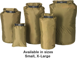 Snugpak 1 Dri-Sak Lightweight Nylon Coyote Tan Small 4L Waterproof Bag 167