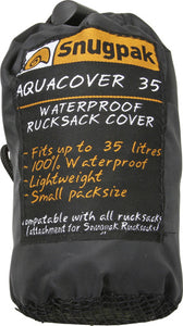 Snugpak Aquacover 35L Waterproof Olive Green Lightweight Rucksack Cover 92141