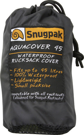 Snugpak Aquacover 45L Waterproof Olive Green Lightweight Rucksack Cover 92142