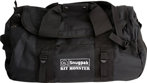 Snugpak Kit Monster Black 600D Heavy Duty Nylon 65L Rucksack Duffel Bag 92178