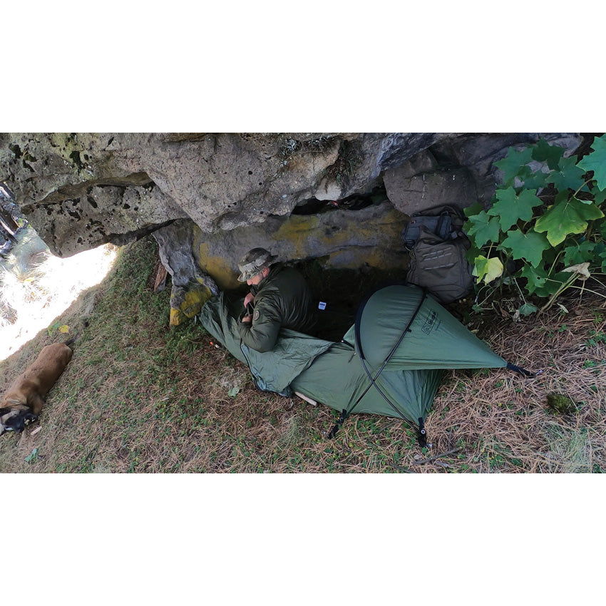 Snugpak Stratosphere Bivvi Tent Lightweight Waterproof Camping Shelter – Atlantic Knife Company