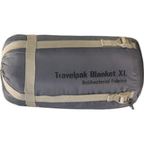 Snugpak Travelpak XL Gray Windproof & Waterproof Blanket 98860