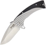 Krudo Discipline Framelock Black G10 Stainless 9Cr18MoV Folding Flipper Knife 721