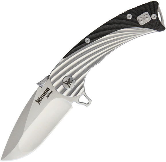 Krudo Discipline Framelock Carbon Fiber & 420J2 Handle Folding Knife 723