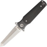 Krudo MOZAIK Framelock Gray Titanium & Carbon Fiber Folding Knife 880