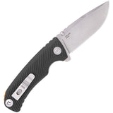 Sog Tellus ATK Linerlock A/O Black GRN Folding 440 Drop Pt Pocket Knife 11060243