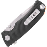 Sog Tellus ATK Linerlock A/O Black GRN Folding 440 Drop Pt Pocket Knife 11060243