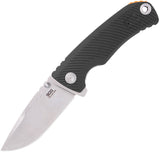 Sog Tellus ATK Linerlock A/O Black GRN Folding 440 Drop Pt Pocket Knife 11060243