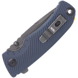 Sog Tellus ATK Linerlock A/O Squid Ink GRN Folding 440 Pocket Knife 11060343