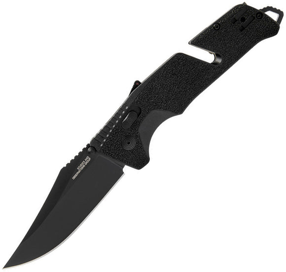 SOG Trident MK3 Black AT-XR Lock A/O Folding Knife 11120557