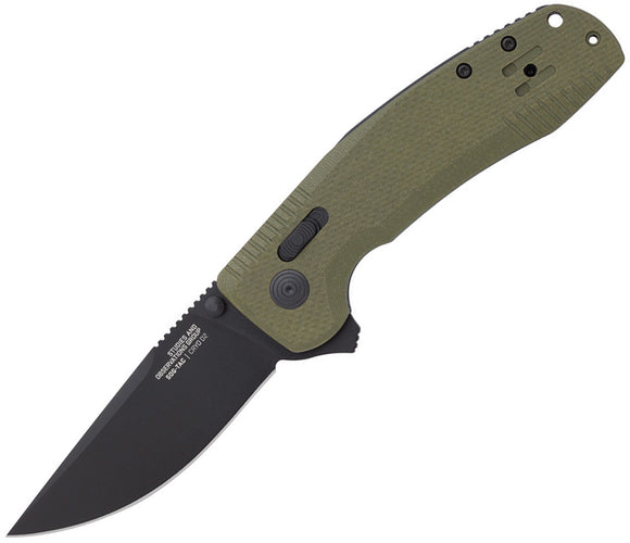 SOG Sog Tac XR Lock Od Green Folding Knife 12380257