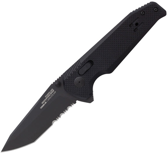 SOG Vision Mk3 Partially Serrated Combo XR Lock Folding Knife 12570257