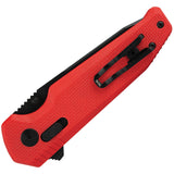 SOG Vision LTE Pocket Knife XR Lock Red G10 Folding CTS-XHP Tanto Blade 12570857