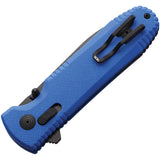 Sog Pentagon Pocket Knife XR Lock LTE Blue G10 Folding CTS-XHP Blade 12610657
