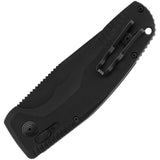 SOG Automatic Sog-Tac Au Black Tanto Point 3.4" Knife 15380357