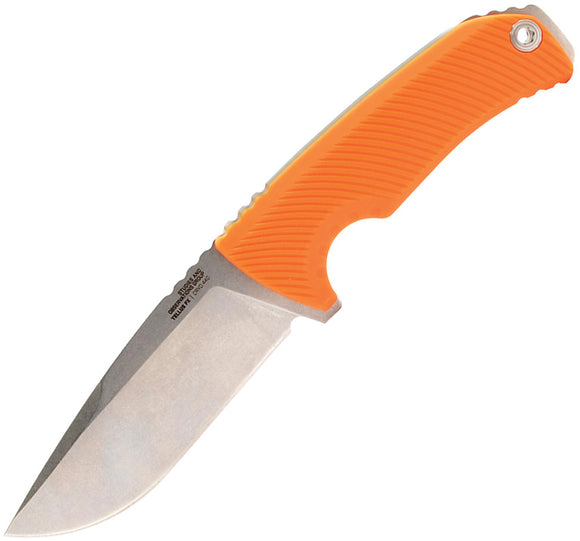Sog Tellus FX Orange GRN 440 Stainless Fixed Blade Knife w/ Belt Sheath 17060343