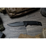 SOG Recondo FX Fixed Blade Knife Black CRYO 440C Stainless w/ Sheath 17220157