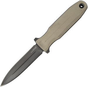 SOG Pentagon FX Flat Dark Earth G10 S35VN Fixed Blade Knife w/ Sheath 10257