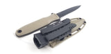 SOG Pentagon FX Flat Dark Earth G10 S35VN Fixed Blade Knife w/ Sheath 10257