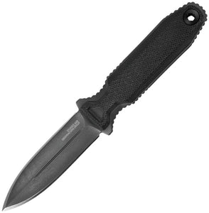 SOG Pentagon FX Covert 7.5" Black S35Vn Fixed Blade Knife 10357