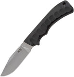 SOG Ace 8.75" Black Fixed Stonewash Blade Knife + Sheath sce1001cp