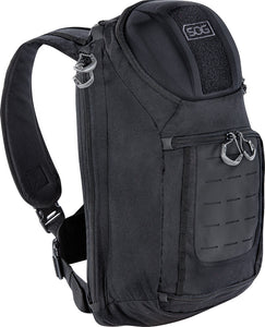 18 laptop messenger bag backpack SOG Evac Sling Black Laptop Compartment Impact Resistant Shell Backpac – Atlantic Knife Company