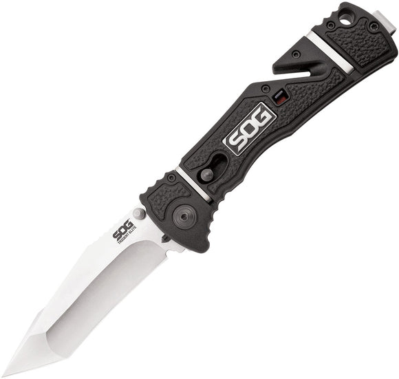 SOG Trident Elite Assited Open Piston Lock aus8 Folding Pocket Knife 103cp