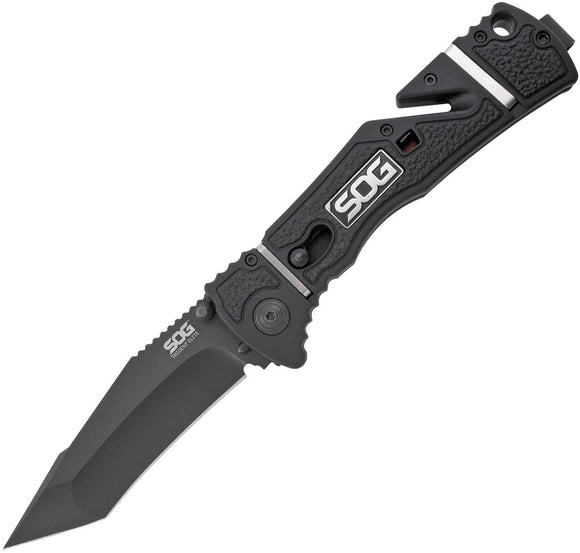 SOG Trident Elite Piston Lock Assisted Opening A/O 8.75