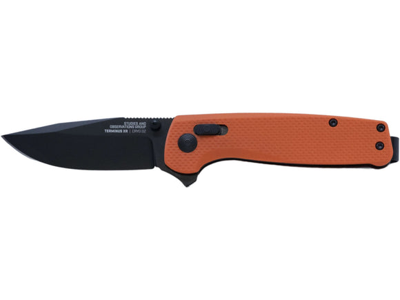 SOG Terminus XR Orange D2 Folding Knife 1030cpx