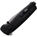 Sog Terminus XR Lock Carbon Fiber & G10 Folding Damascus Pocket Knife TM1042BX