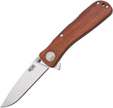 SOG Twitch II Assisted Opening  A/O  Rosewood handle Folding Knife twi17cp