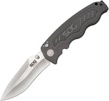 SOG Zoom A/O Stainless Folding Blade Carbon Fiber Handle Folder Knife ZM1018BX