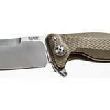 Lion Steel SR11 Framelock Titanium Bronze Sleipner Folding Pocket Knife