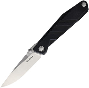 SRM Knives 1158 Black G10 Linerlock Folding Knife 1158