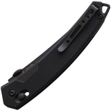 SRM Knives 9211 Ambi Lock Black G10 Folding 8Cr13MoV Steel Pocket Knife 9211GB