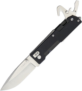 SRM Knives Sanrenmu 9052 Black G10 Folding Knife 812n