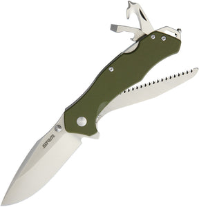 SRM Knives SRM 9019 Black G10 Linerlock Folding Knife 912