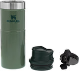 Stanley Trigger-Action Green Stainless Dishwasher Safe Travel Coffee Mug 06439G