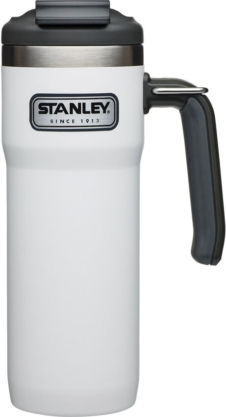 Stanley White Classic Vacuum Lock Dishwasher Safe Camping Coffee Mug 06442P