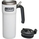 Stanley White Classic Vacuum Lock Dishwasher Safe Camping Coffee Mug 06442P