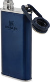 Stanley Blue Easy-Fill Wide Mouth Stainless 8oz Flask 0837125