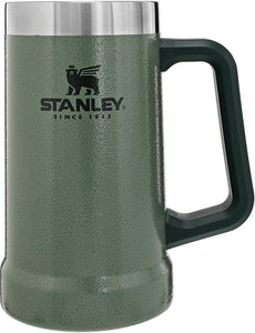Stanley Green Big Grip Dishwasher Safe Stainless Beer Stein 24oz 2874029