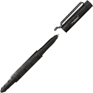 StatGear Black Aluminum Window Breaker Medium Pt Fisher Refill Tactical Pen 08