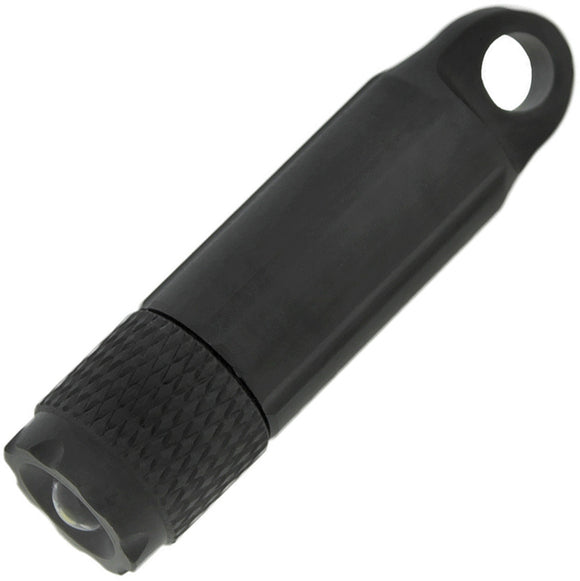 StatGear Black Aluminum Flashlight 30 Lumen LED Pocket Keychain Light 111