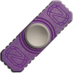 Stedemon Knives Purple Titanium Hand Spinner Top Ceramic Ball Bearing Z01PPL